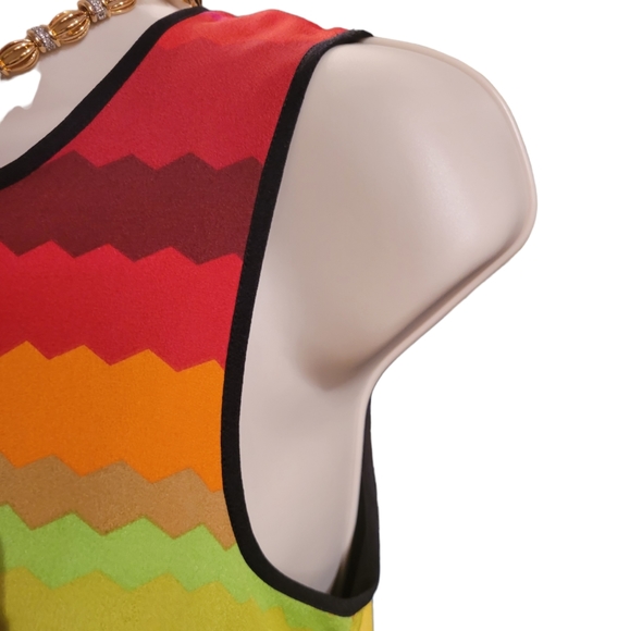 Kensie XS Dress Colorful Sleeveless - Picture 5 of 11